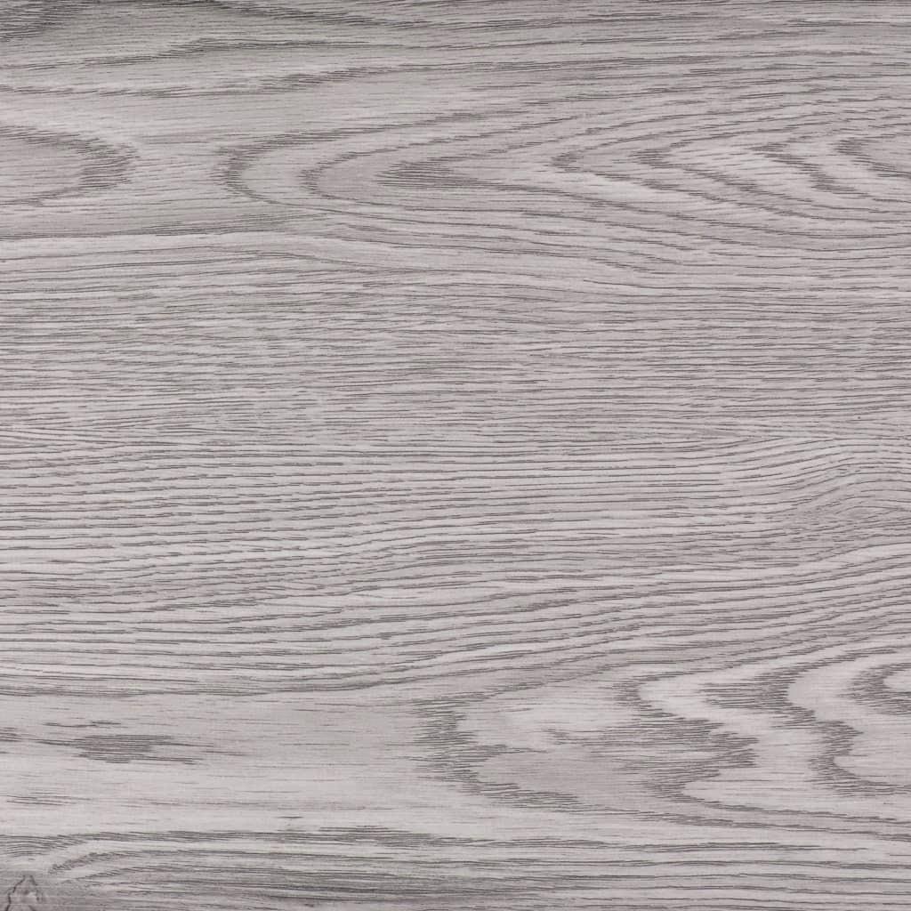Dark Grey Non-Self Adhesive PVC Flooring Planks 5.26 m² - 2mm Durable and Stylish