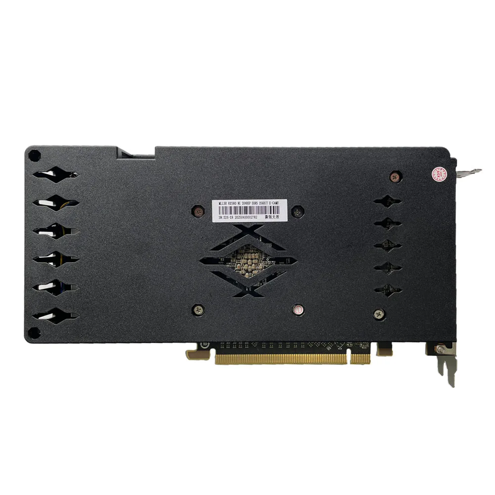 Placa gráfica MLLSE AMD RX 580 8GB Placa De Video Gaming GDDR5 256Bit 6Pin PCI-E 3.0 × 16 Radeon GPU Placa de vídeo para jogos de computador