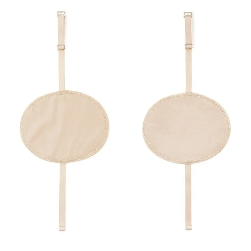 Almofadas de suor laváveis, Protetores absorventes do suor das axilas, Vestido de transpiração, Desodorante absorvente, 1 par