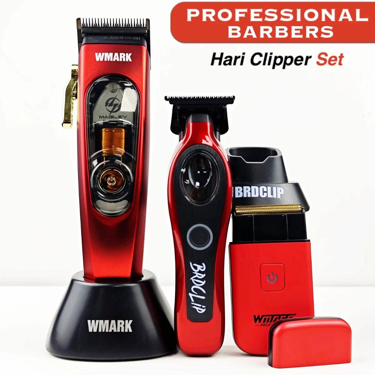 Профессиональная электрическая машинка для стрижки волос WMARK NG-9004 BRDCLIP M3T, триммер для волос, электробритва NG-7901, парикмахерская, машина с лезвием DLC