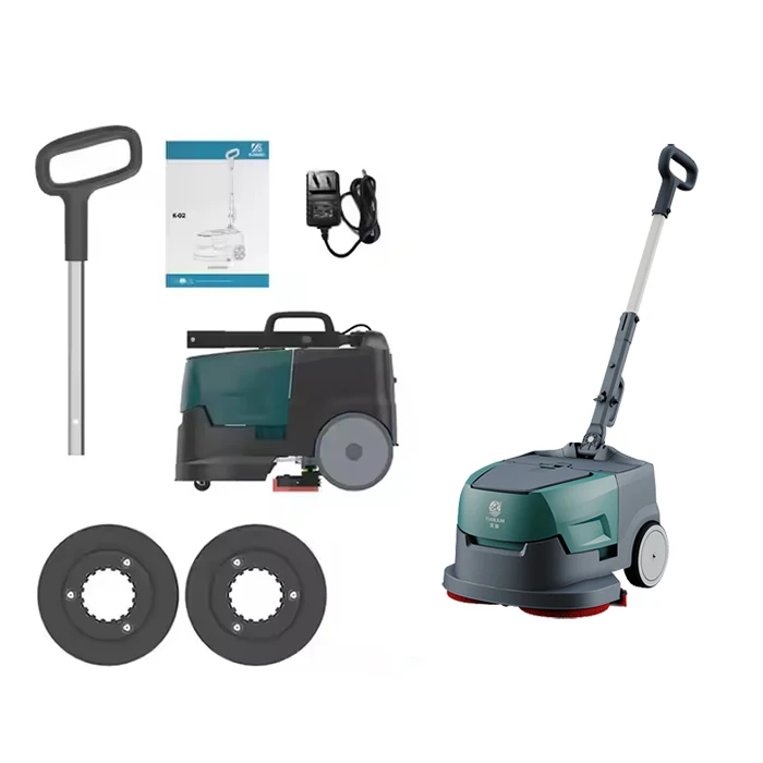 Purificador de piso automático pequeno, limpador de piso elétrico comercial 24v 70w, varredor portátil para limpeza de piso de mármore de shopping