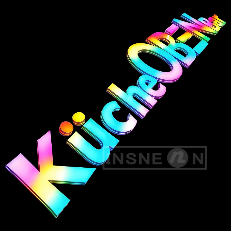 Custom 3D LED Colored Letters Smart Controlled Personalized Light Sign Frontlit LED Acrylic Wall Decor for Business or Home