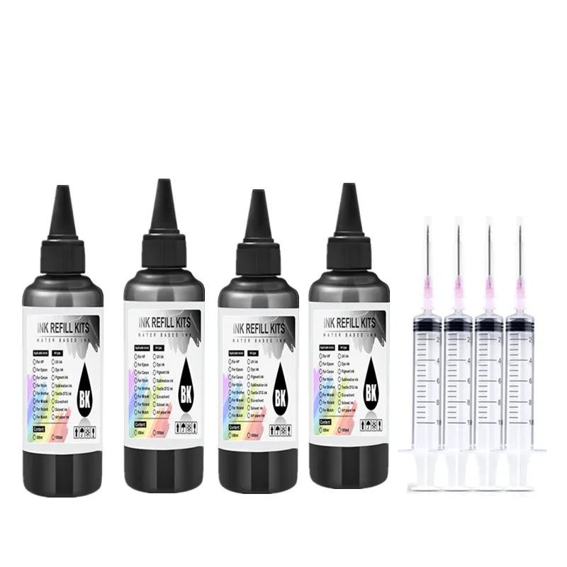 Kit de recarga de tinta corante para Canon 250 251 270 271 280 281 1200 2200 PG240 CL241 PG245 CL246 PG210 Cartucho de tinta recarregável