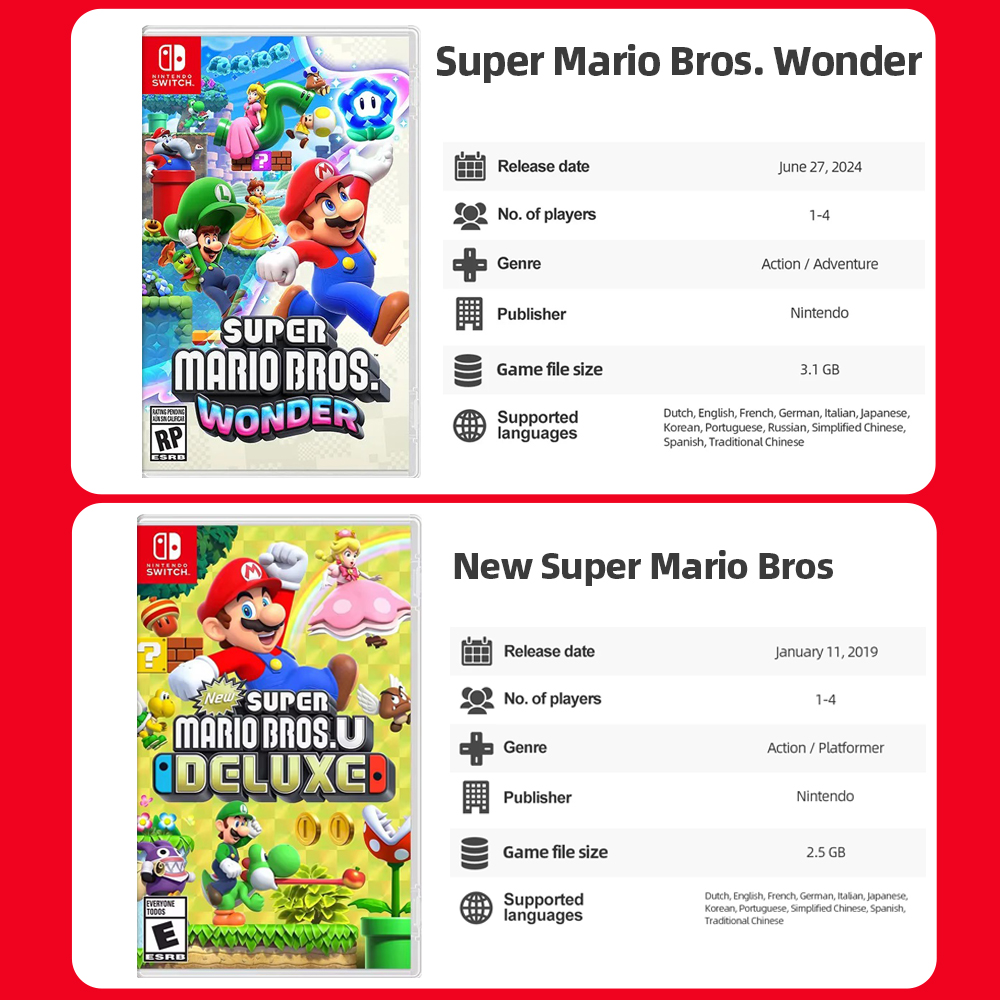 Mario Kart 8 Deluxe Nintendo Switch Game Deals 100% Official Original Physical Game Card Racing Genre for Switch OLED Lite