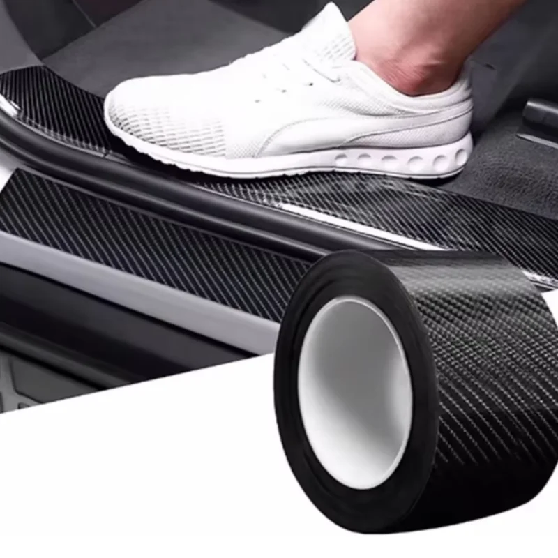 Fita adesiva de fibra de carbono para carro, fita de pano automotiva, à prova d'água, adesivo decorativo, seladores, hardware para casa