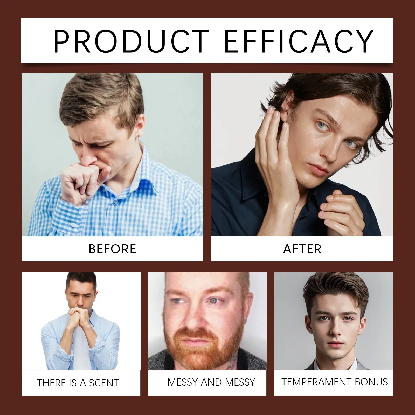 Fester Parfümbalsam für Herren, tragbarer fester Parfümbalsam mit langanhaltendem Duft, erfrischend und nicht klebendem Deodorant für Männer