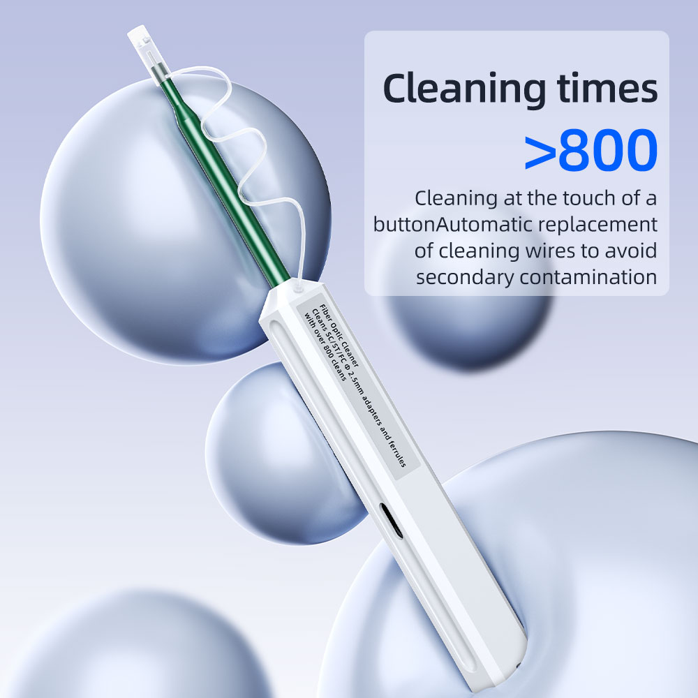 SAIVXIAN FTTH 光ファイバークリーニングペンツール 2.5 ミリメートル LC MU 1.25 ミリメートル SC FC ST LC コネクタ光スマートクリーナー