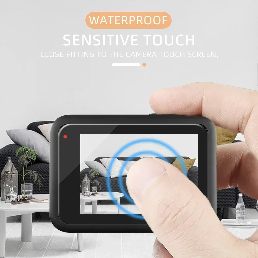 LCD Screen Protector for Go Pro Hero 13 12 11 10 9 Black Camera Lens HD Clear Tempered Glass Films For GoPro Hero13 Accessories
