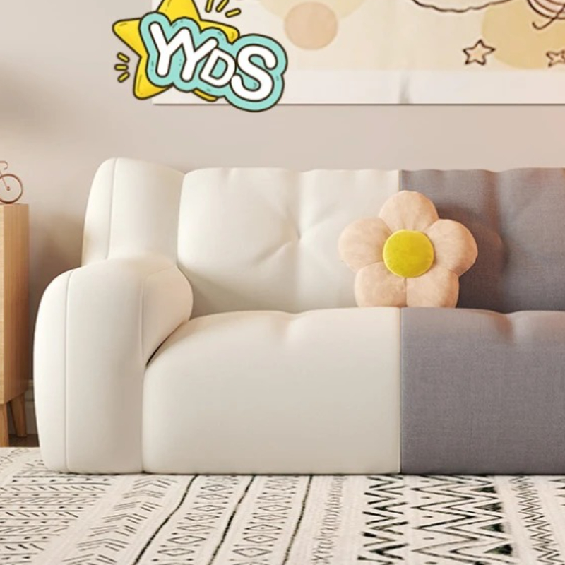 Fauteuille Enfant-sofá para niños, asientos tipo puf, silla de bebé, sofá sin marco, sala de estar infantil, muebles Pufy I Sofy Dla Dzieci