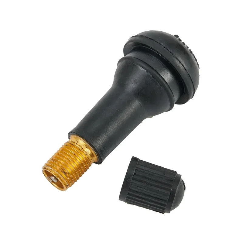 10 Stuks TR413 Snap In Type Rubber Ventiel Tool Set Tubeless Ventielen Stengels Rubber Klepstelen Auto Accessoires Onderdelen Vervanging