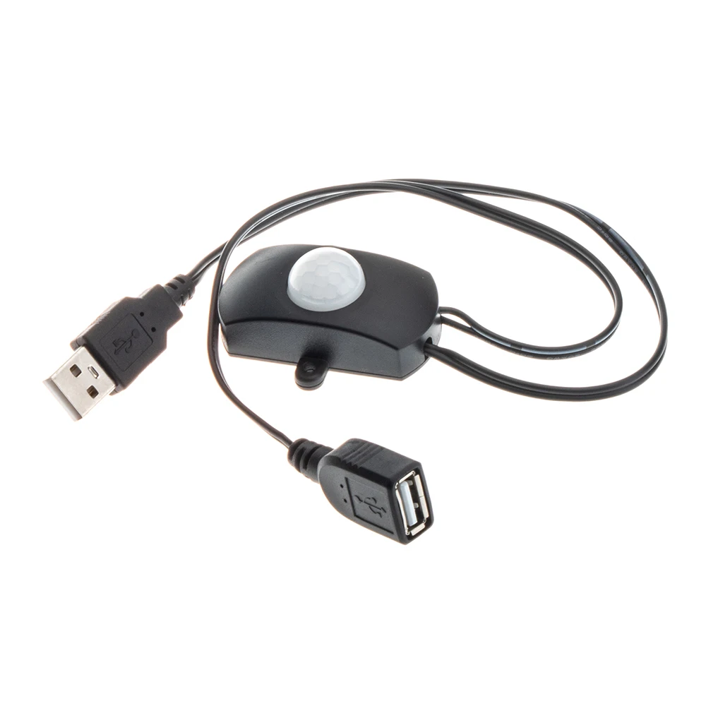 USB Motion Detection Sensor Switch DC 5V-24V PIR Infrared Human Presence Sensor Automation Induction Switch For Lighting Light