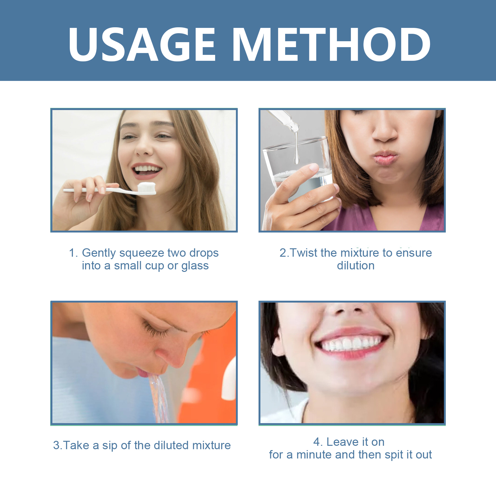Rapid Repair Gums Serum Effectively Relieve Tooth Allergy Dental Caries Tooth Cleaning Toothpaste Relieve Tooth  Damage Drops