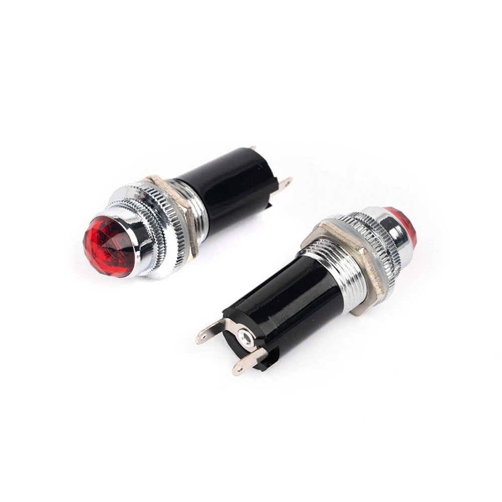 ABILKEEN Diamond Type Head Indicator Light 16mm Industrial Pilot Lamp 12V/220V Industrial Signal Lamp for Mechanical Equipment
