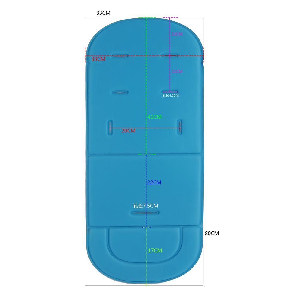 เบาะรองนั่งรูปยีราฟสำหรับเด็กเบาะรองนั่งรถเข็นเด็กทารกรูปดาวเบาะรองนั่งรถเข็นที่นอน keset mobil อุปกรณ์เสริมสำหรับรถเข็นเด็ก
