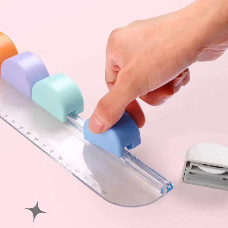 Portable Paper A4 A5 A6 Round Cutting Knife DIY Cutting Paper Knife Scrapbook Photo Trimmer Stationery Cards Cutters Tool