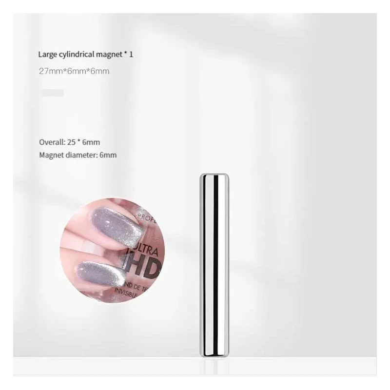 4PCS Multi Functional Nail Art แม่เหล็กหินรูปแบบดูดซับเล็บเจลคริสตัล Magnetic Bar เล็บ Enhancement TOOL