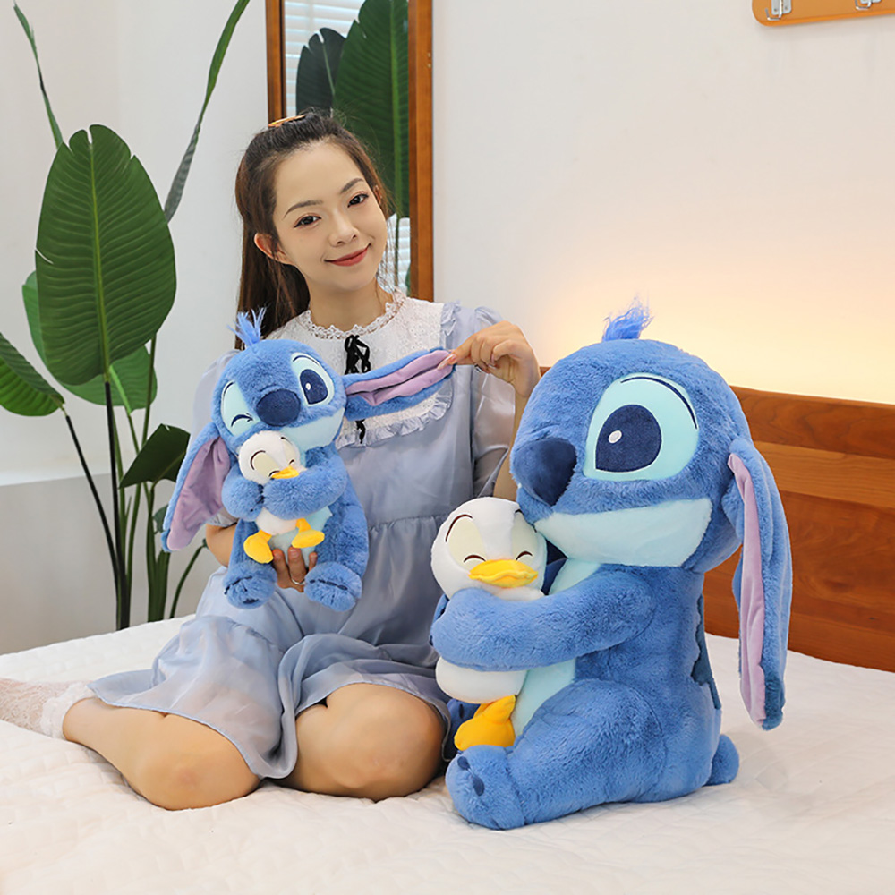 Lilo & Stitch Leuke Cartoon Poppen Speelgoed Kawaii Anime Soft Gevulde Poppen Kussen Sussen Speelgoed Verjaardagscadeau Voor Jongens meisjes