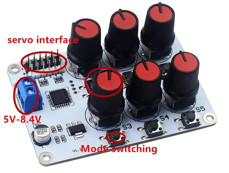 Servo Controller Development Driver Board For Arduino UNO Robotic Arm Wireless Control Motherboard Compatible Ps2 Handle