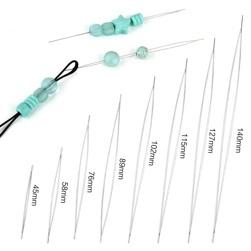 Offene Perlen Nadeln Stifte Schmuck herstellung Werkzeuge DIY Perlen Armband Ohrring Armband Halskette Schmuck Einfädel stifte Perlen Nadeln