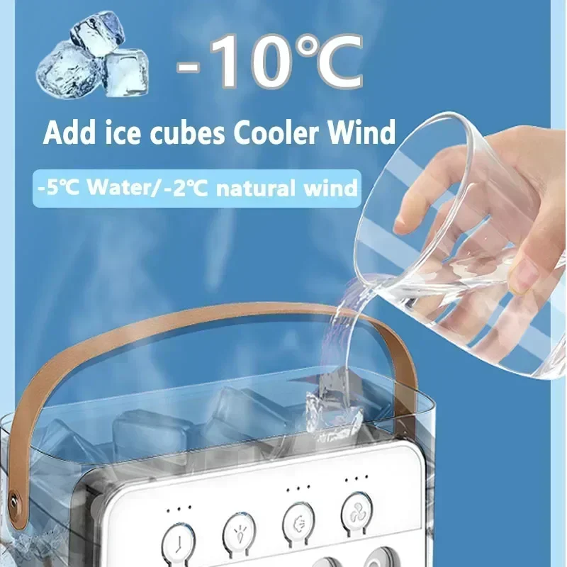 Portable Humidifier & Fan with USB Power, Adjustable Humidistat Modern Aesthetic | Adjustable Fan Speed, Humidifier for Home