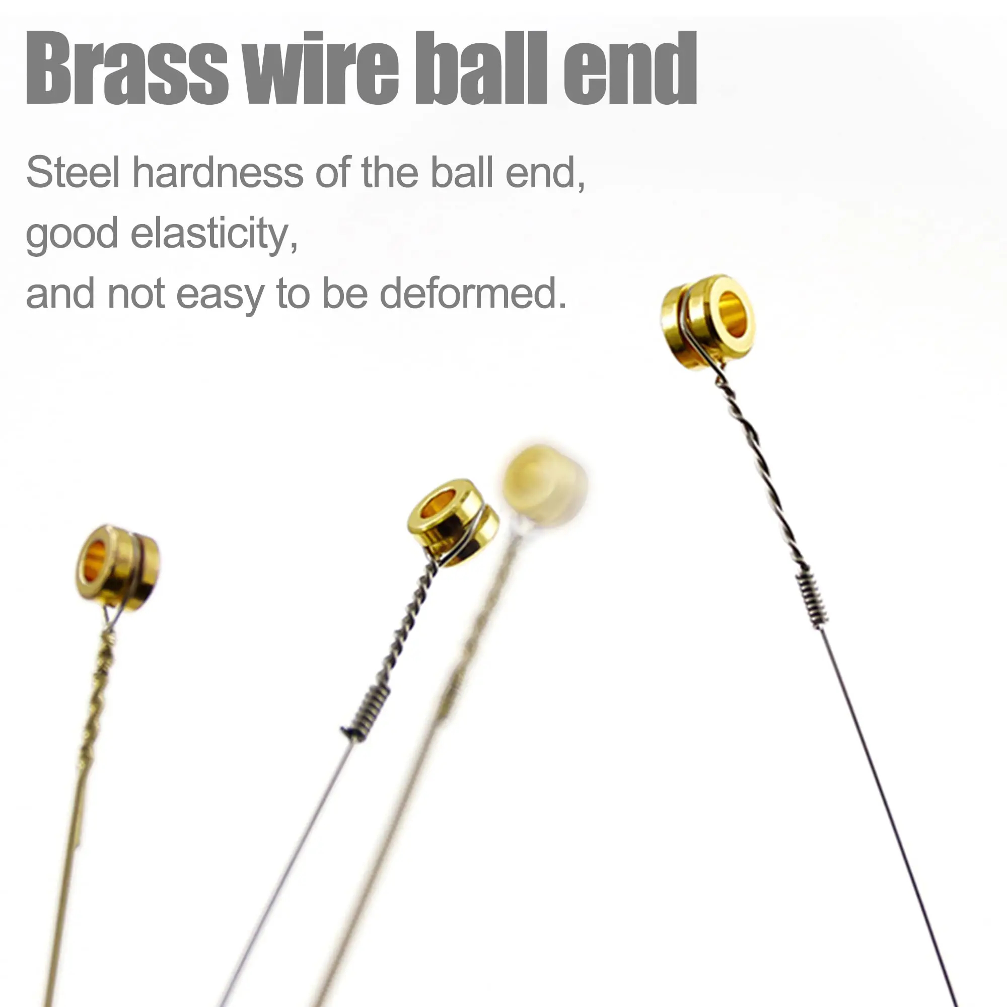 Cordes en cuivre pour fil d'acier classique, 1 à 6, 1 jeu de 6 pièces, accessoires