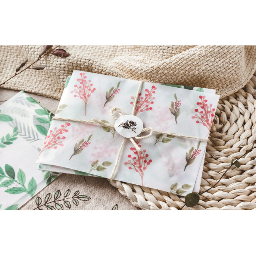 結婚式の手紙の招待状のための4シーズンの魅力的な紙封筒学用品封筒10ピース/ロット