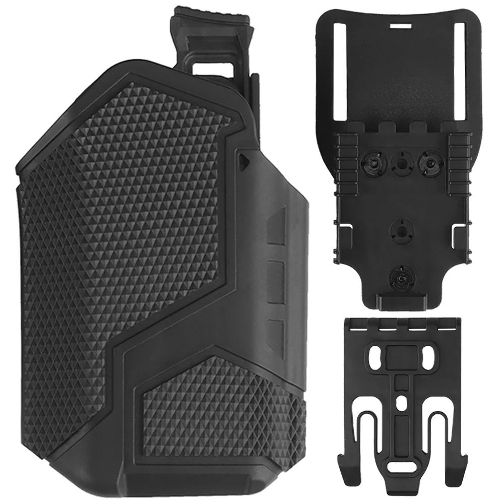 Funda Universal para linterna X300, funda táctica Airsoft Glock17 19, fundas de patrulla SIG con plataforma de pierna caída, ajuste de liberación rápida QLS