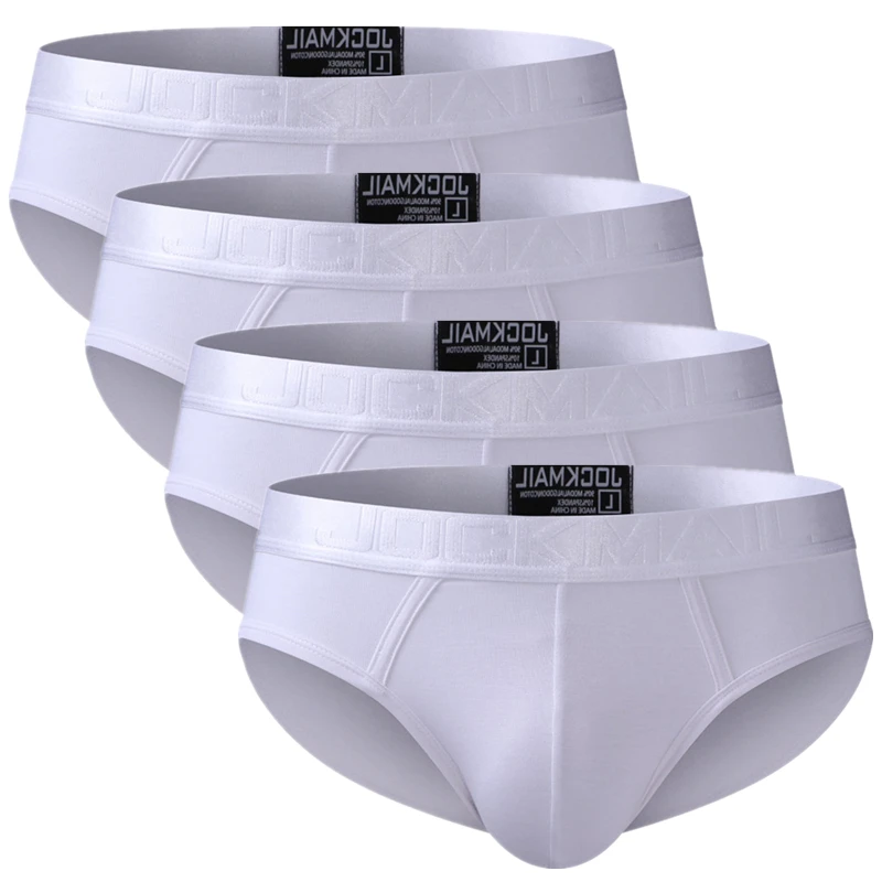 4 pçs/lote briefs homens biquíni masculino roupa interior deslizamento hombre calzoncillos hombre cuecas cuecas respirável bambu jm358