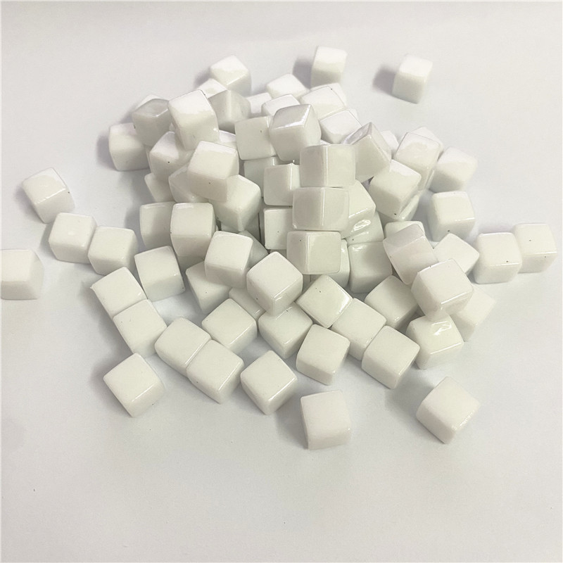 100 Cái/bộ 8Mm Trong Suốt Vuông Góc Khối Lập Phương Nhiều Màu Sắc Rõ Nét Con Xúc Sắc Cờ Góc Cho Board Game