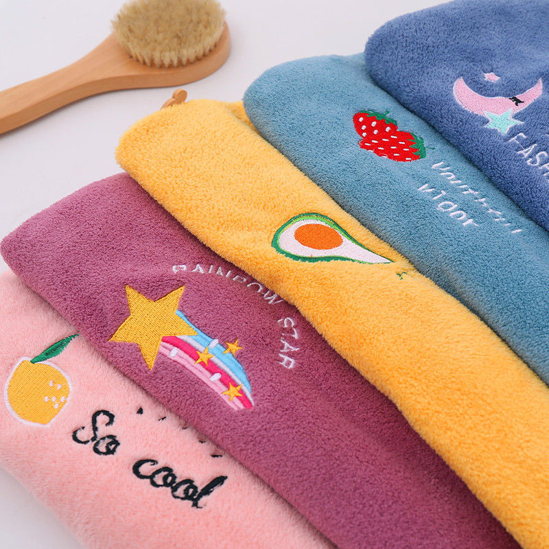 Chapéu de cabelo rapidamente seco das mulheres, super absorvente, macio, banheiro, toalhas de cabeça, meninas, toalha de cabelo bonito, envoltório do cabelo, capotas