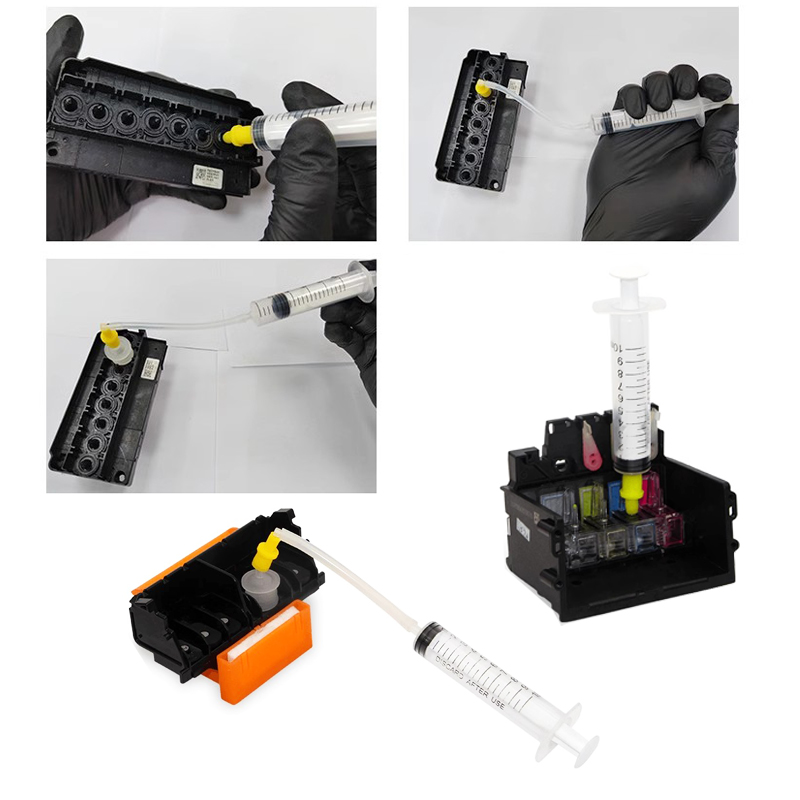 Tête d'impression entretien réparation nettoyage liquide Kit Pigment Sublimation colorant encre tête d'impression outil de nettoyage renouveler ensemble pour Canon HP Epson