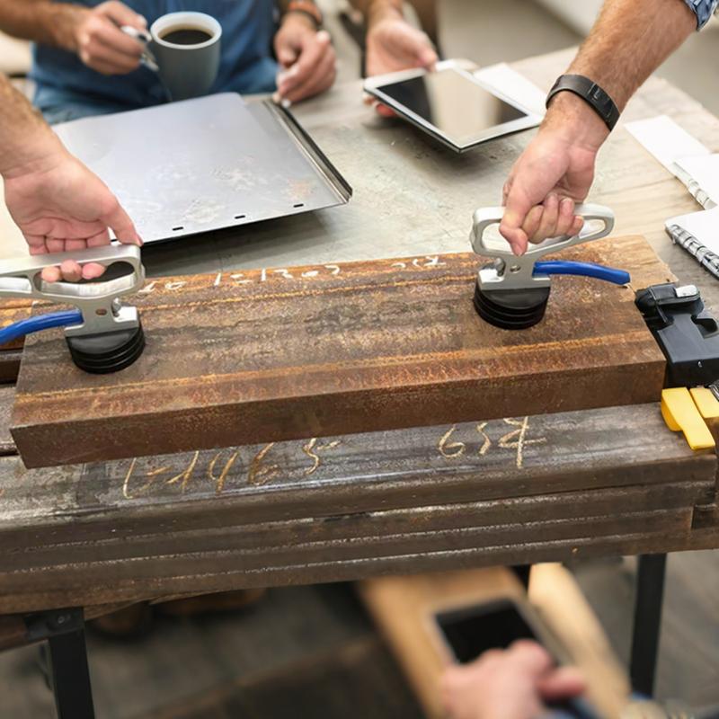 Ferramenta levantadora magnética, alça magnética poderosa, utensílios multiuso pesados, liberação rápida, coletor portátil, suporte manual para metal