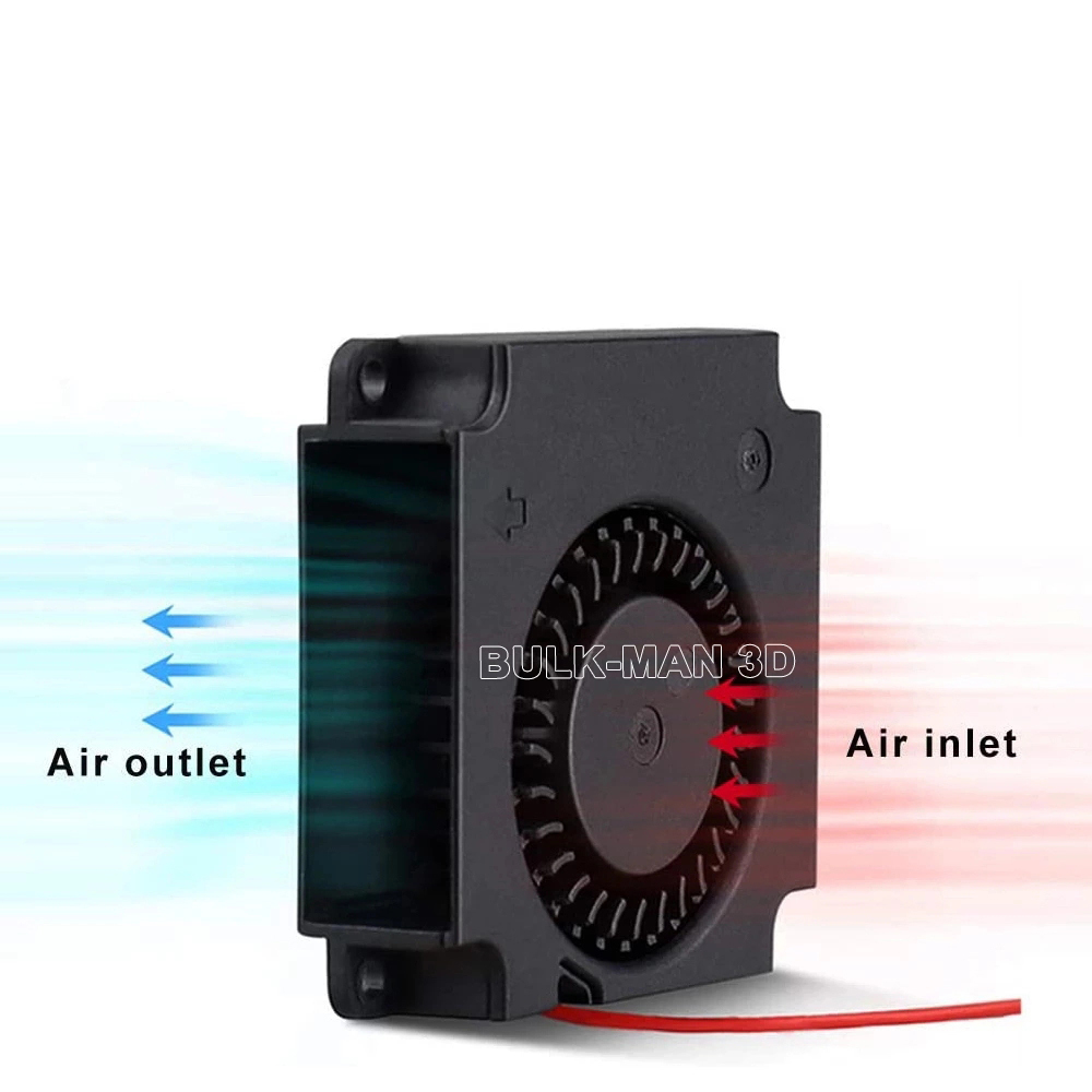 2 ピース/ロット DC 12 V 24 V 30 × 30 × 10 ミリメートルオイル/デュアルボールベアリングブロワータービン 3010 冷却ファン 3D プリンタ部品