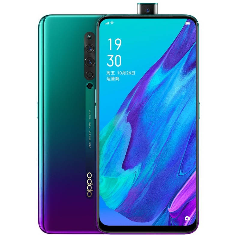 OPPO Reno2 Z 4G SmartPhone Android Pantalla de 6,53 pulgadas CPU MediaTek Helio P90 4000mAh 48MP Cámaras Teléfono usado