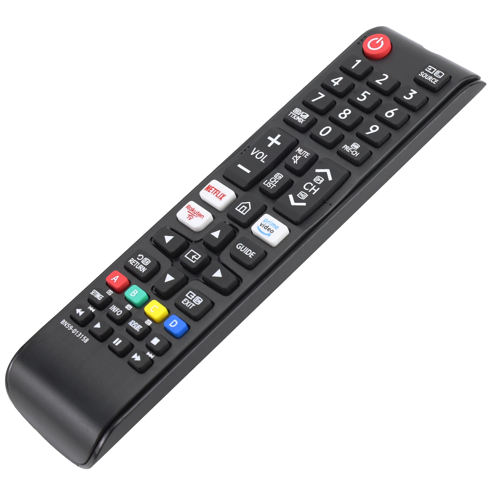 Nouvelle télécommande universelle pour toutes les téléviseurs Samsung, remplacement compatible pour toutes les téléviseurs intelligents Samsung, LED, LCD, HDTV, 3D, série TV