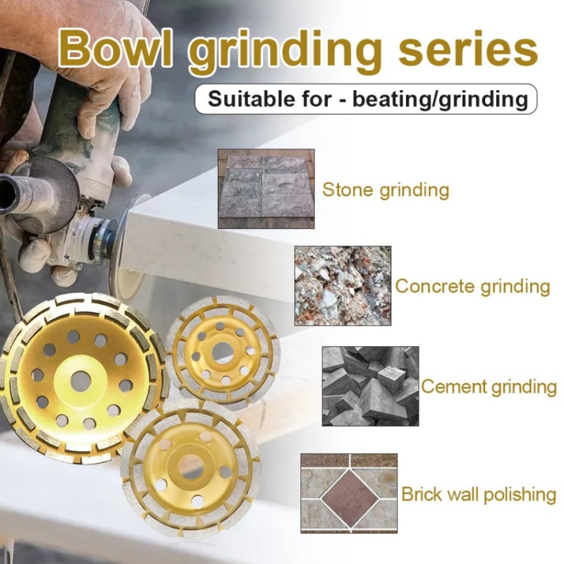 ダイヤモンド研削ディスクホイールカップ切削研磨ツール金属加工切断鋸 100 125 150 ミリメートルアングルグラインダーダストシュラウド