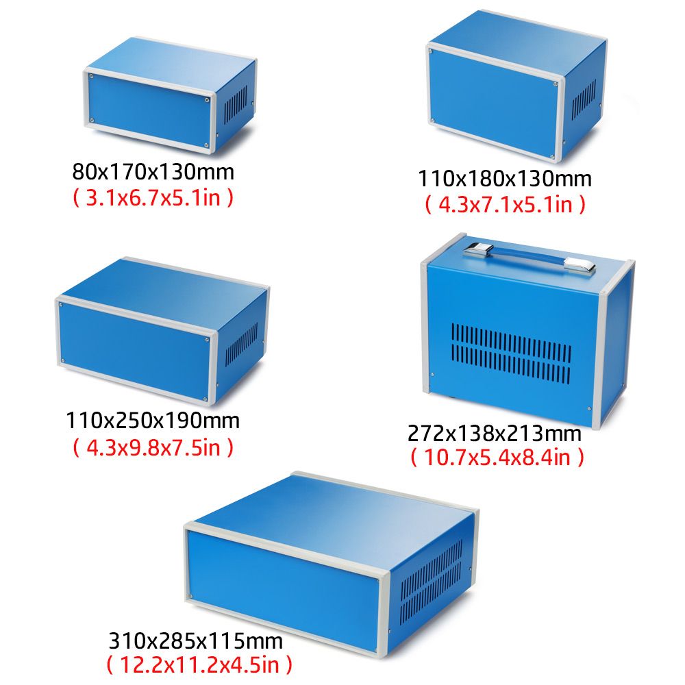 Modulo elettronico per interni all'aperto custodia per strumenti in metallo custodia per elettronica scatola di giunzione custodia per progetti