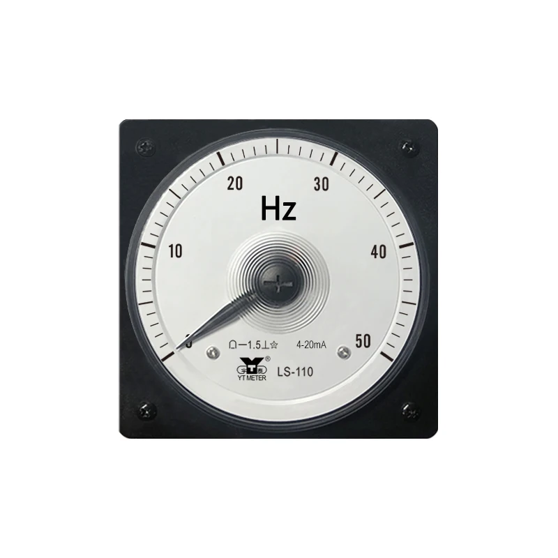 Pengukur Frekuensi DC LS-110 dengan Input 4-20mA, 50Hz 60Hz, Pengukur Derajat Pembukaan 100 150, Sudut Lebar 240 Derajat