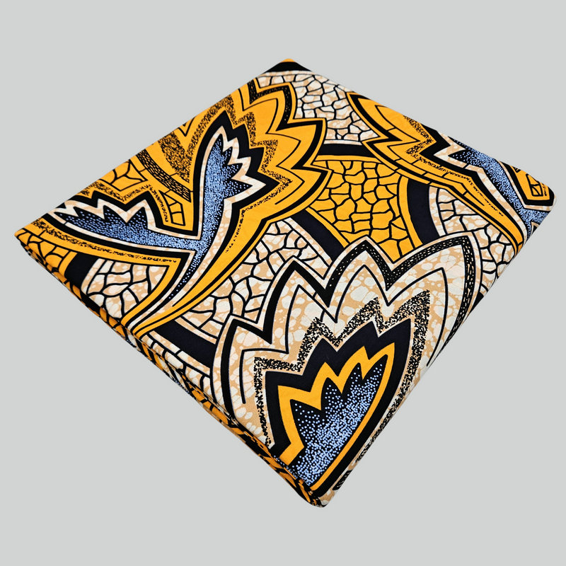 Seleção de tecido estampado em bloco de cera verdadeira cera holandesa 100% algodão têxtil, tecido batik nigeriano