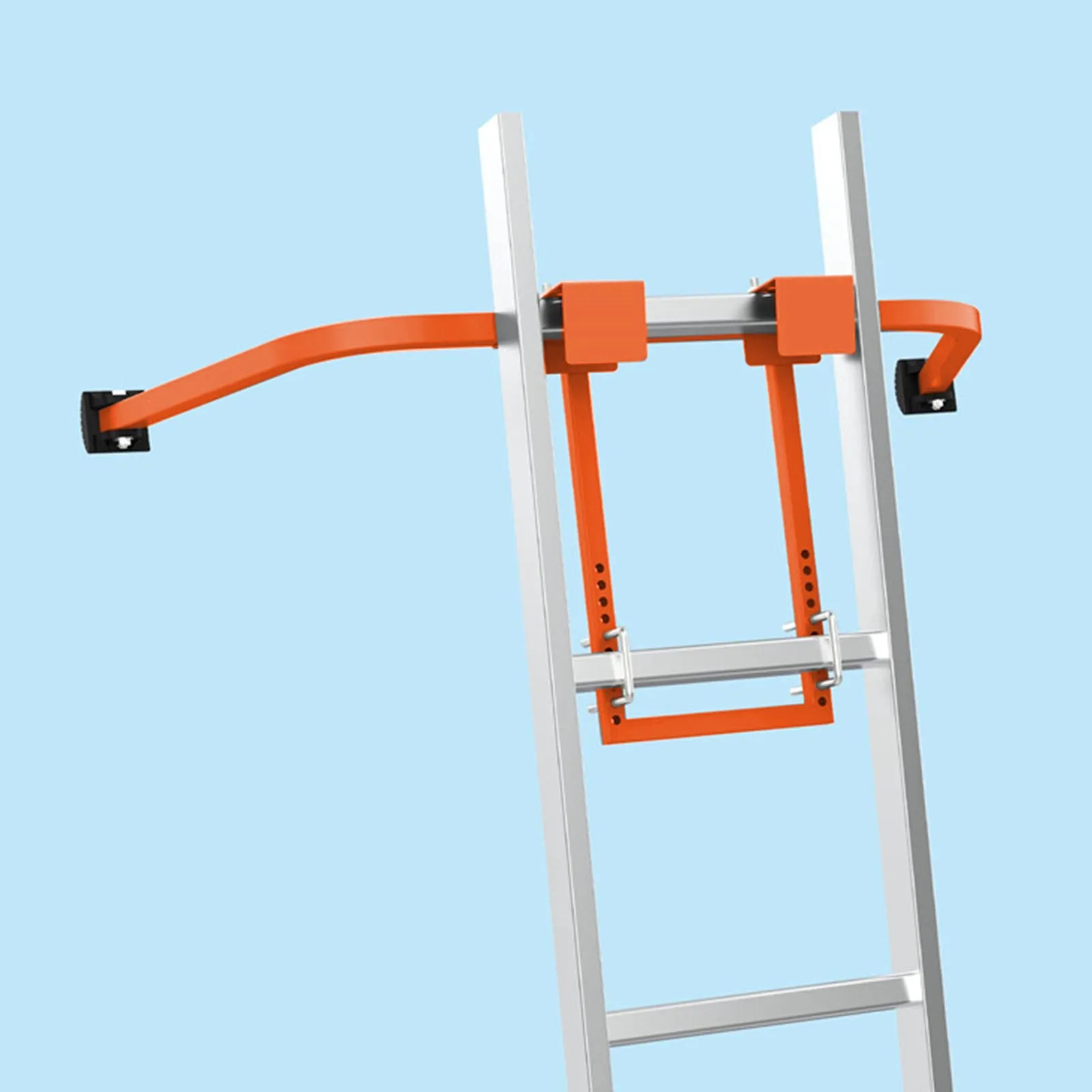 Ladder Stabilizer Ladder Roof Hook Ladder Span Ladder Stabilizer Steel Ladder Roof Hook Wing Span Standoff for Climbing Painting