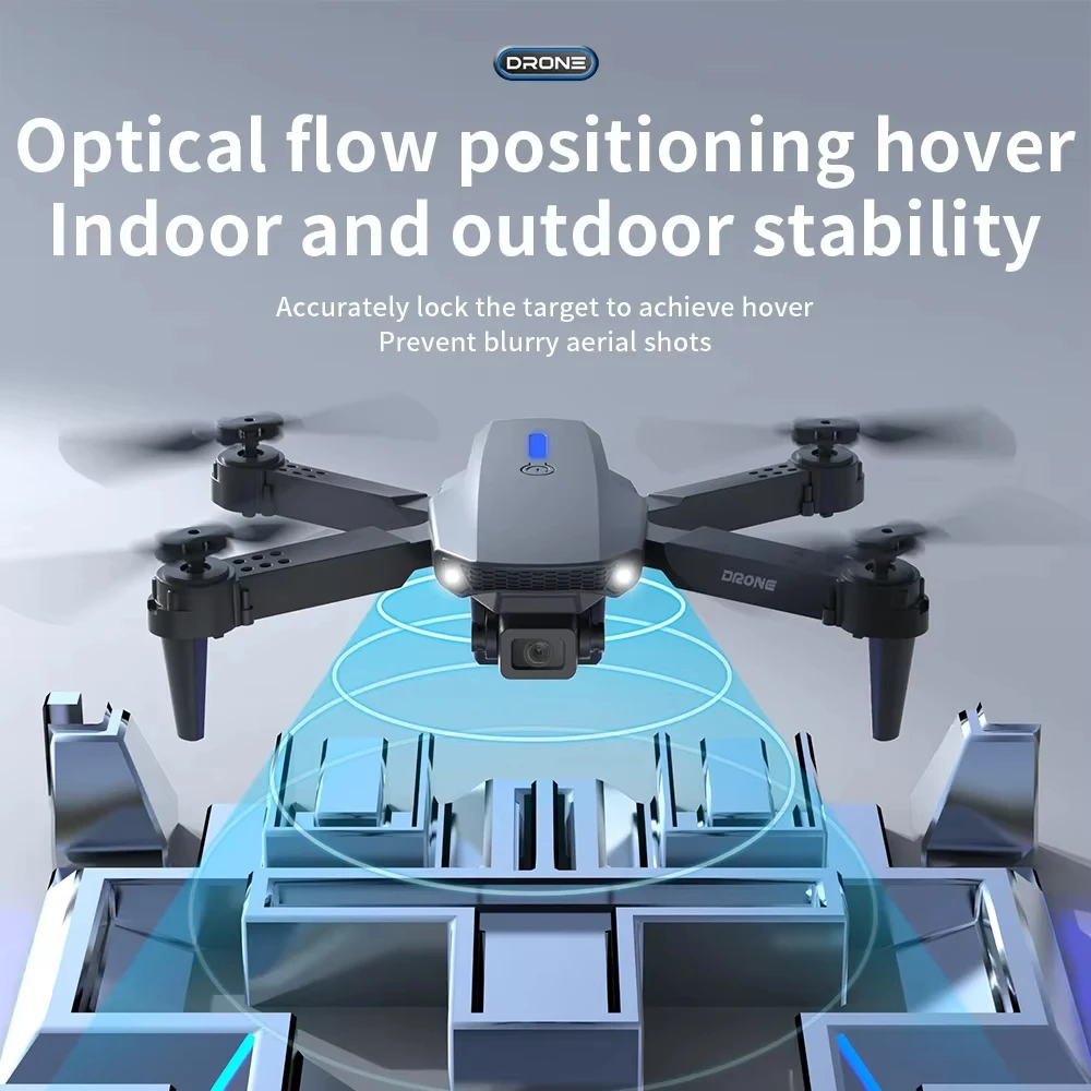 Xiaomi New E88 Pro WIFI FPV Drone Wide Angle HD 8K Dual Camera Height Hold RC 18000m Foldable Quadcopter Drone Helicopter Toys