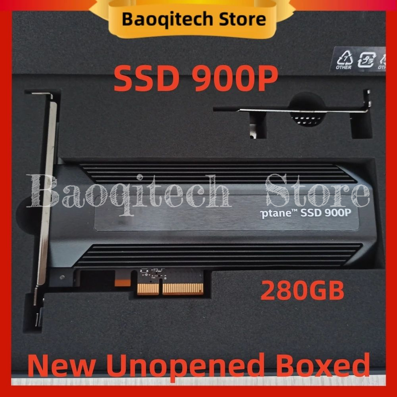 SSD Original 900P 905P Serie 280G 480G PCIE SSD AIC PCIe X4 3D XPoint SSDPED1D280GASX AIC/HHHL 10DWPD/5.11PBW para INTEL Optane