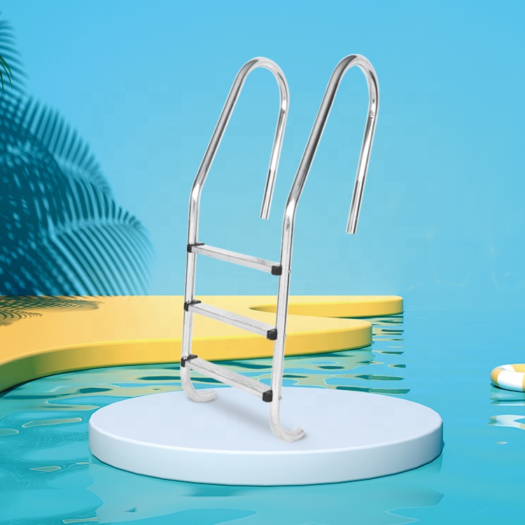 Custom Stainless Steel Swimming Pool Used Plastic Stairs Ladder Steps