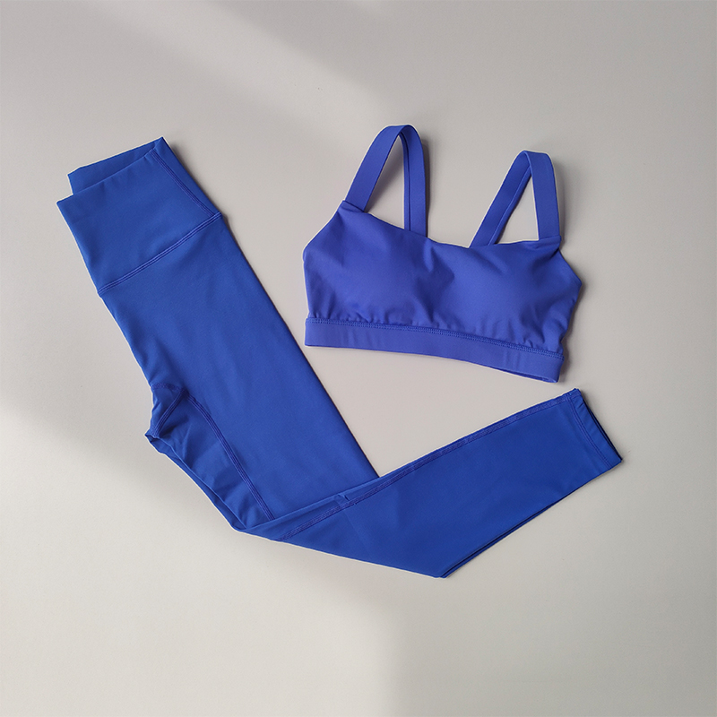 Conjunto de Yoga de 2 uds., conjunto de traje deportivo para mujer, sujetadores deportivos, traje para correr de cintura alta, mallas de secado rápido, traje de Fitness avanzado