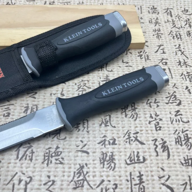 Cuchillo táctico militar de alta dureza para exteriores, Edc, autodefensa, cuchillo de supervivencia multiusos para acampar, cuchillo de corte afilado