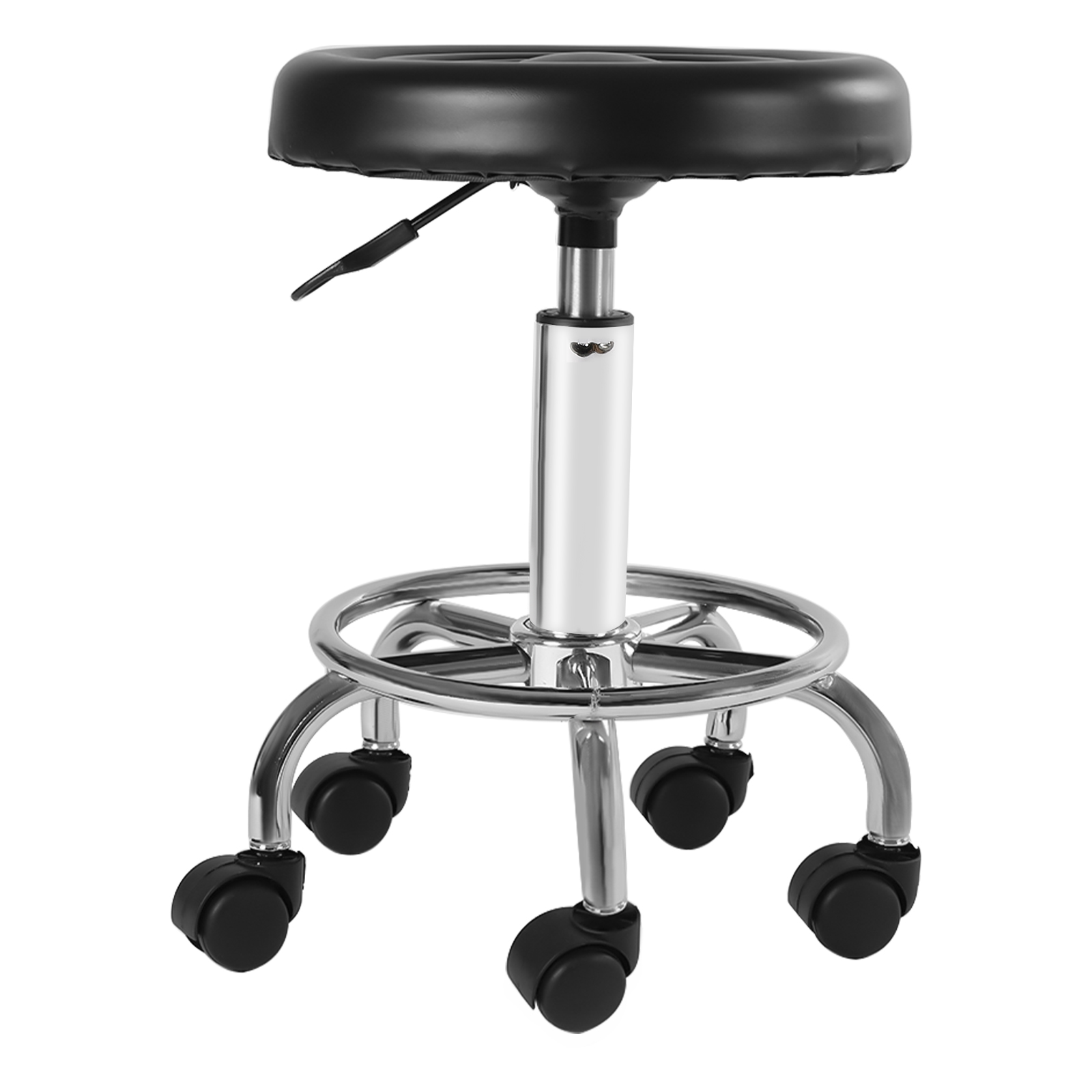 Schönheitssalon Stuhl Barhocker Drehstuhl Hydraulischer Drehhocker SPA Tattoo PU Leder Runder Rollhocker Höhenverstellbar