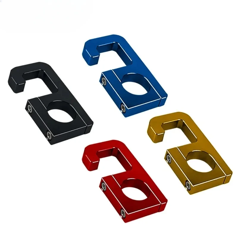 オートバイのラゲッジヘルメットフック、アルミニウムマウント、スクーターホルダー、バッグハンガー、多機能フック、pcx150に適しています