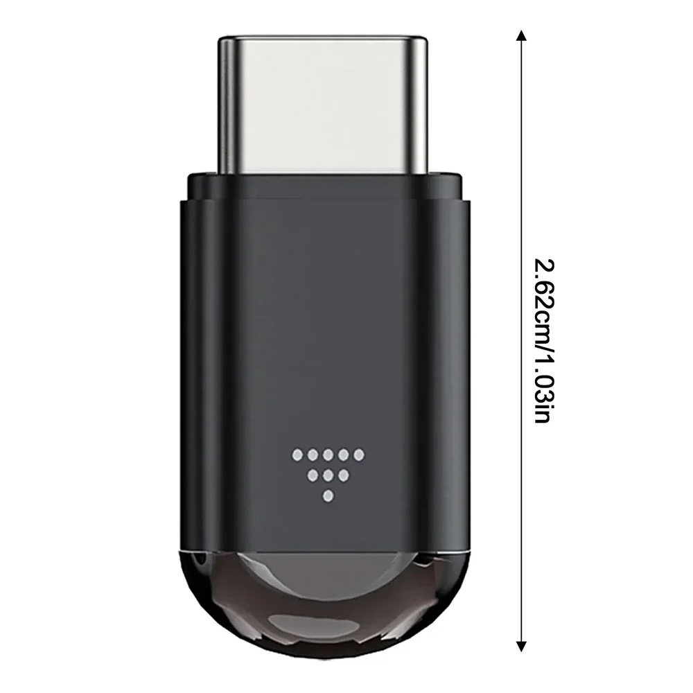 Adaptador de transmisor infrarrojo para teléfono inteligente tipo C, control de aplicaciones inteligente para TV y otros dispositivos con funcionalidad remota infrarroja