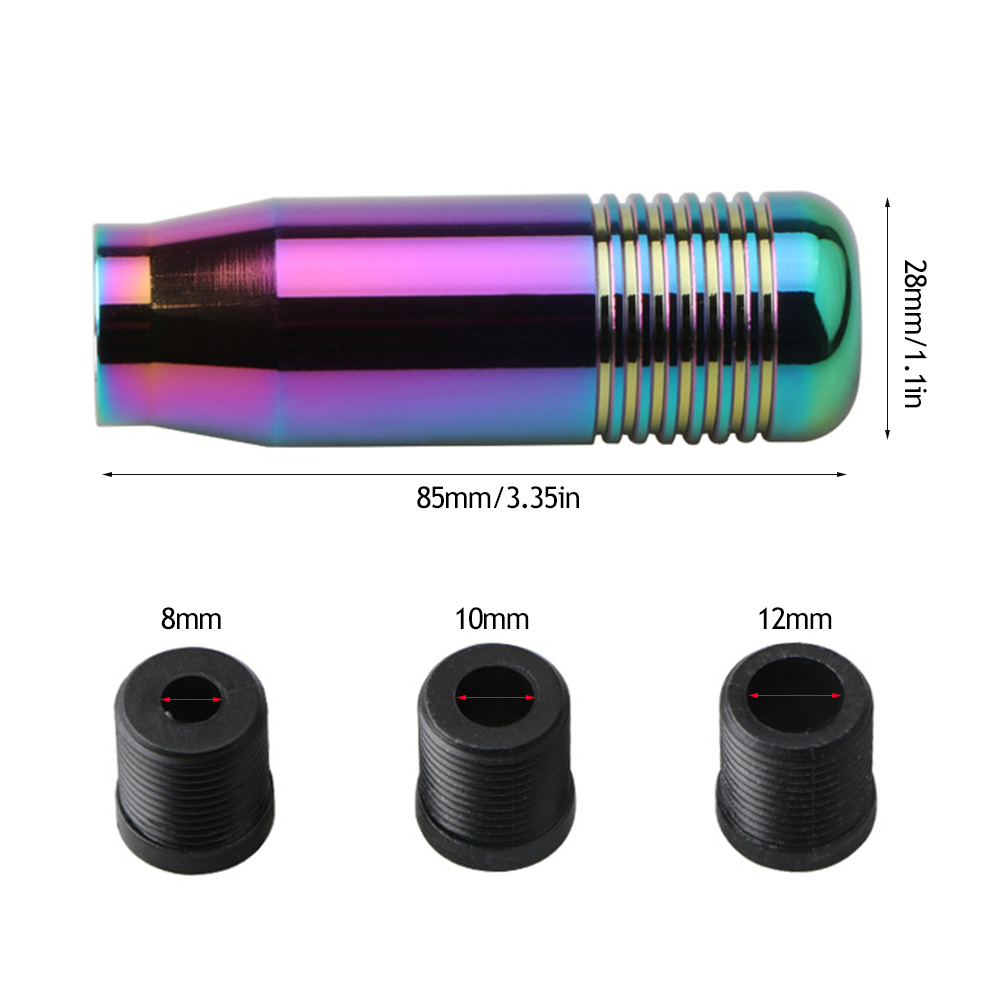 エレガントなユニバーサルアルミ製手動ギア,サイズ8.5cm,レバー,ハンドル