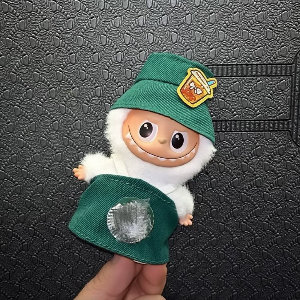 Ropa para Labubu 4,0 generación Mini versión ropa muñecas de moda vestidos lindos traje Casual vestidos ropa de juguete de peluche